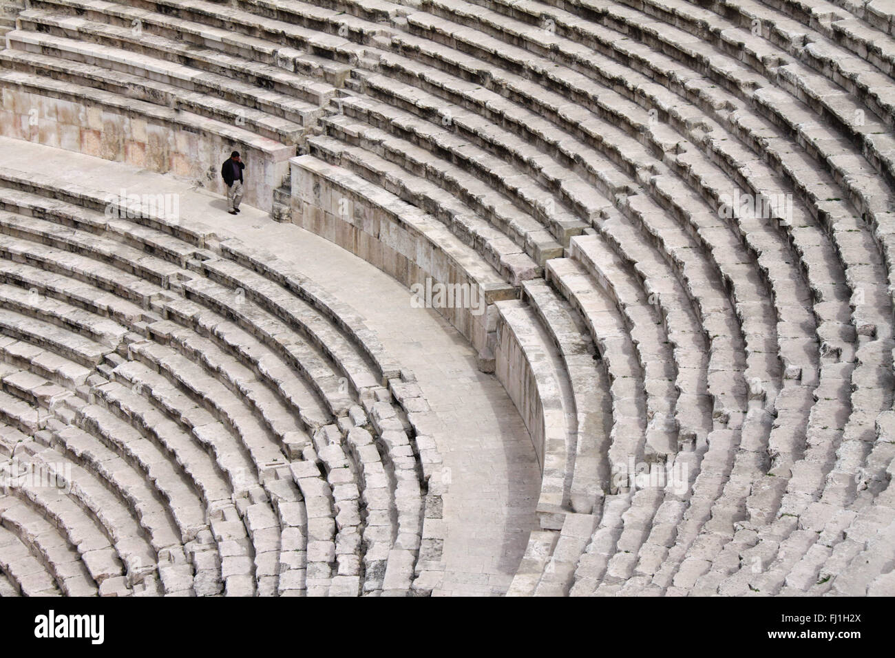 Amphitheater - römisches Theater, Amman, Jordanien Stockfoto