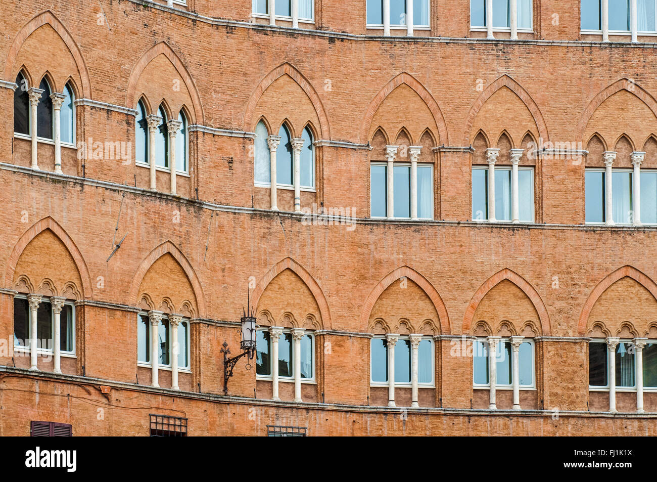 Palast Sansedoni. Località: Siena (SI), Italia. | Palazzo Sansedoni. Lokalität: Siena (SI), Italien. Stockfoto