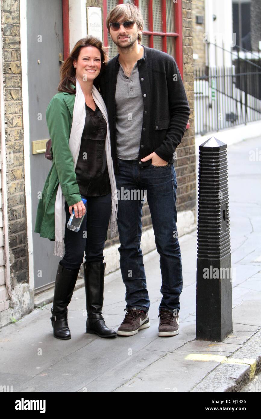 Dave Haywood und Freundin (Kredit Bild © Jack Ludlam) Stockfoto