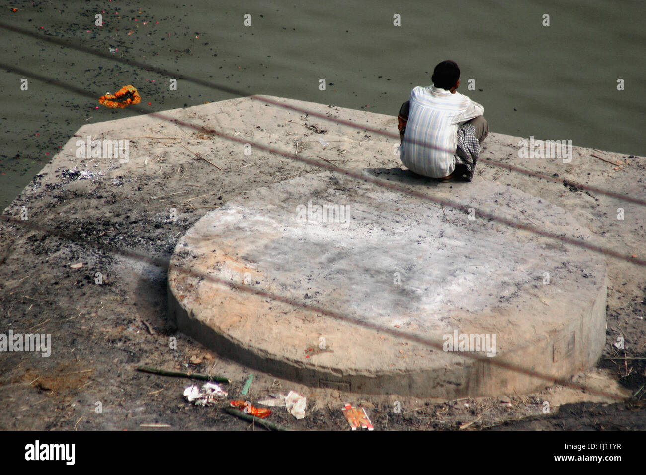 Indien-Streetfotografie und Orte Stockfoto