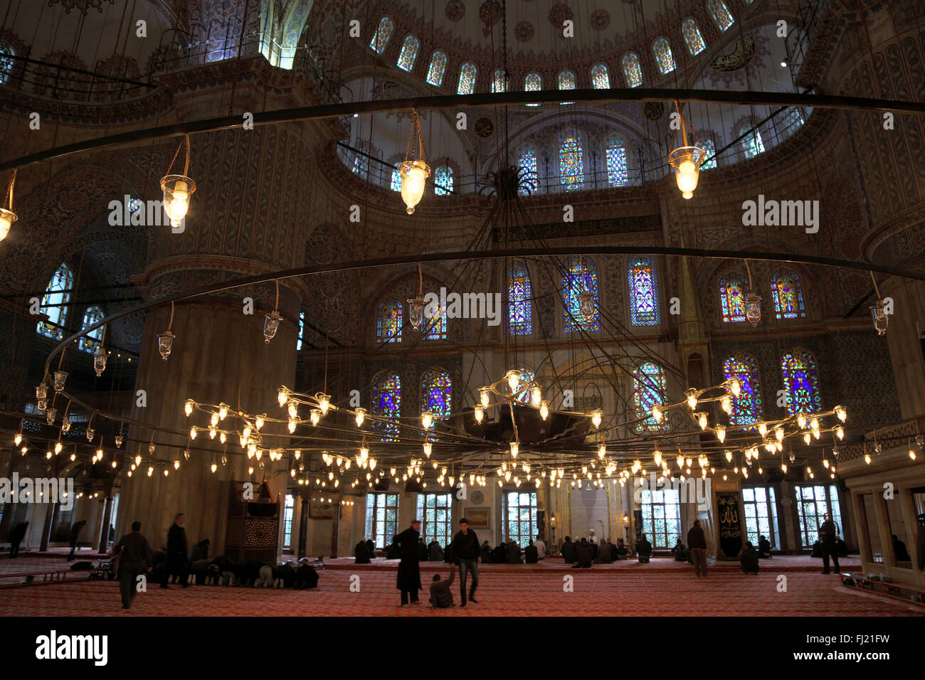 Istanbul Türkei Orte Straßen Denkmäler Stadtarchitektur Stockfoto