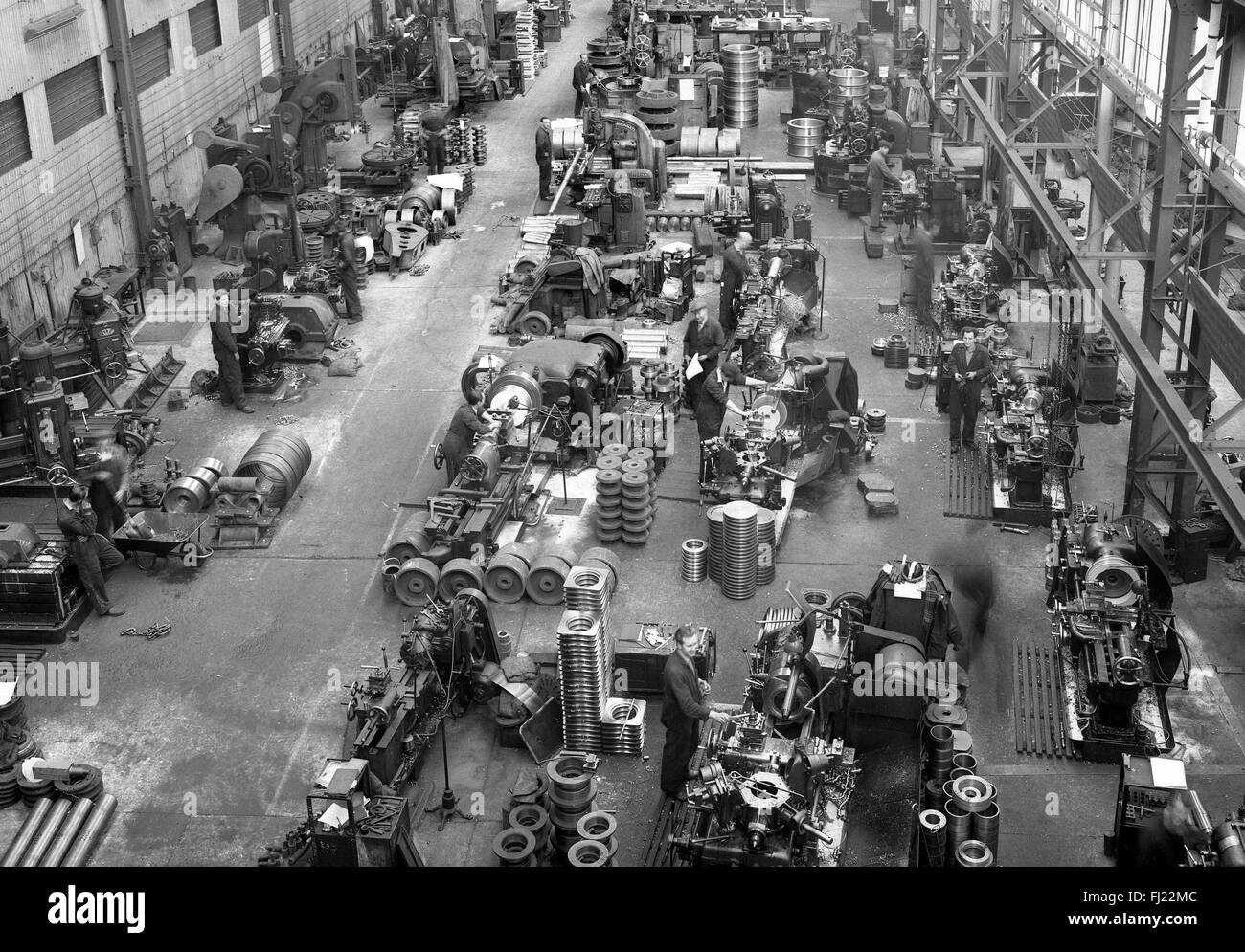 Horsehay Werke Joseph Adamson Unternehmen Stahl Eisen Produktion Fabrik 1960er Jahren Großbritannien Stockfoto