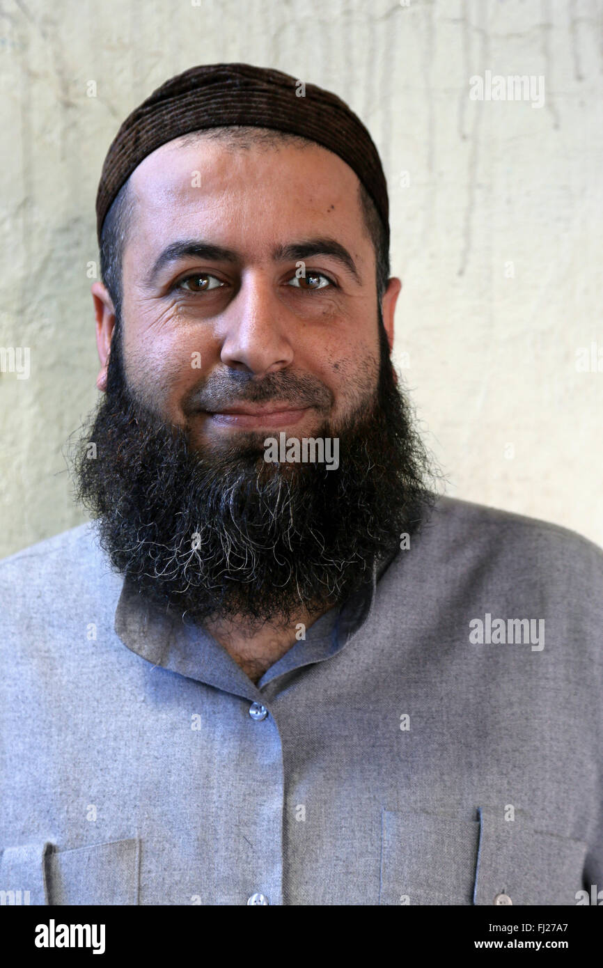 Portrait von muslimischen Mann in Sanliurfa, Türkei Stockfoto