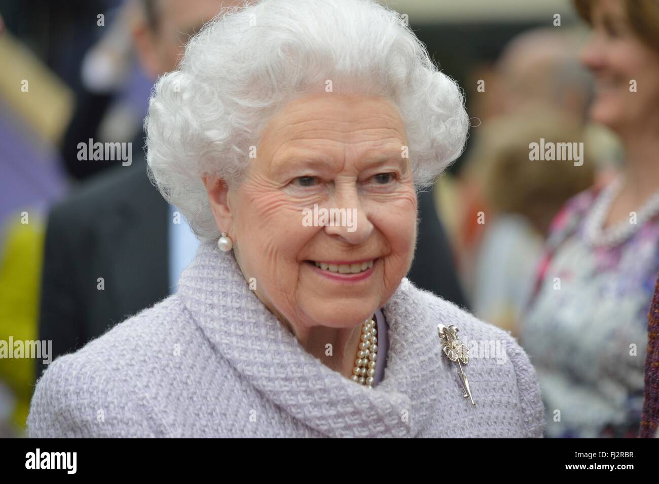 Königin Elizabeth II. Stockfoto
