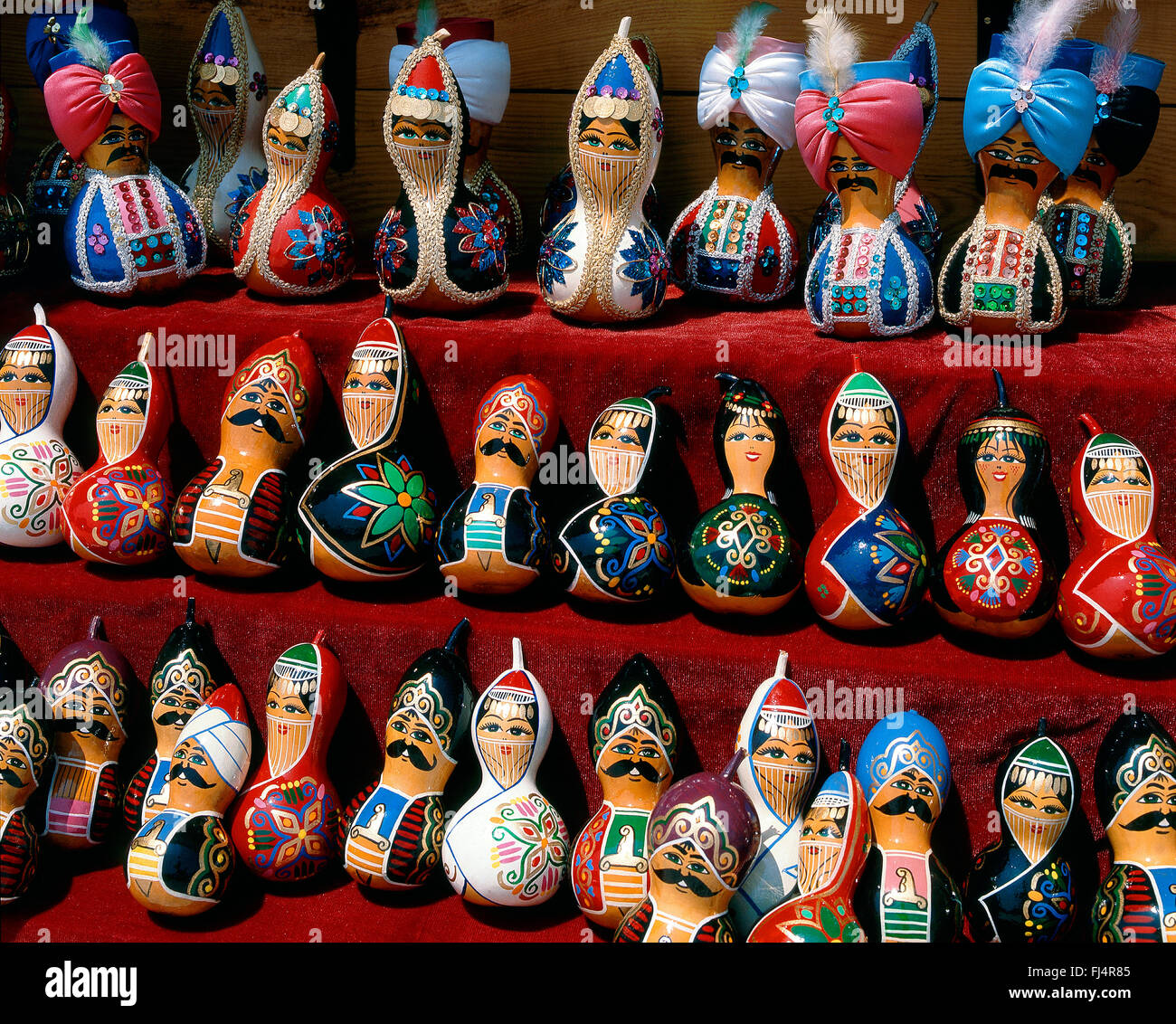 Souvenir-Puppen, Türkei Stockfotografie - Alamy