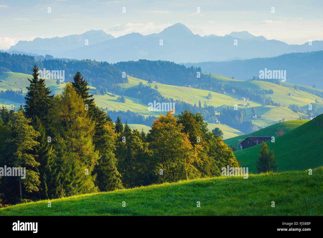 Appenzellerland, Schweiz Stockfoto