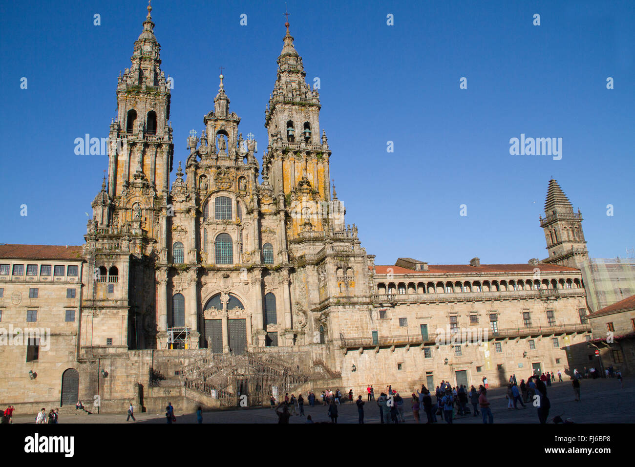 Kathedrale Santiago De Compostela Stockfoto