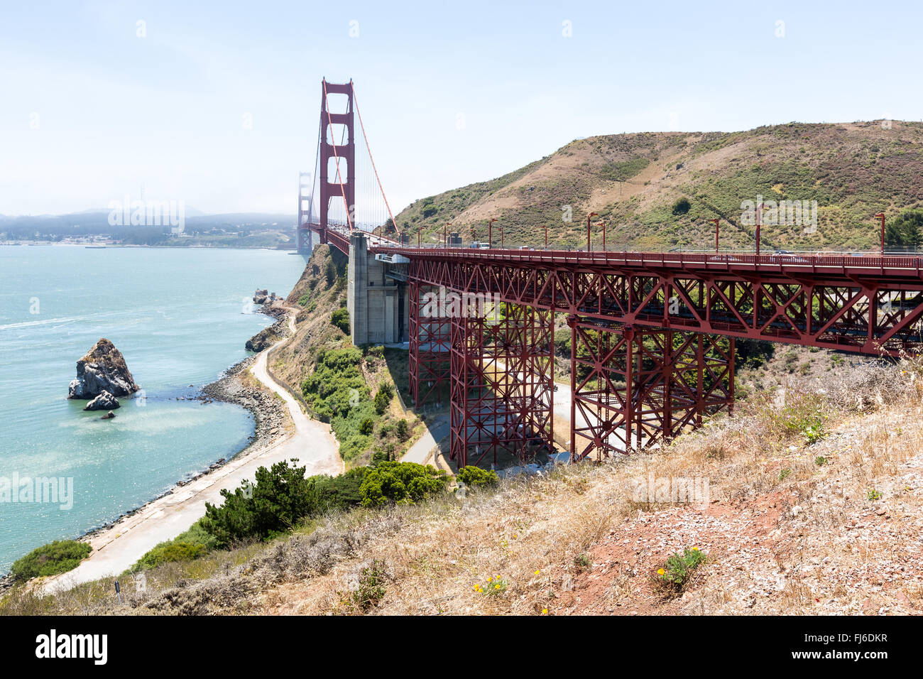 Golden Gate Bridge in San Francisco, Kalifornien, Vereinigte Staaten von Amerika, Nordamerika Stockfoto