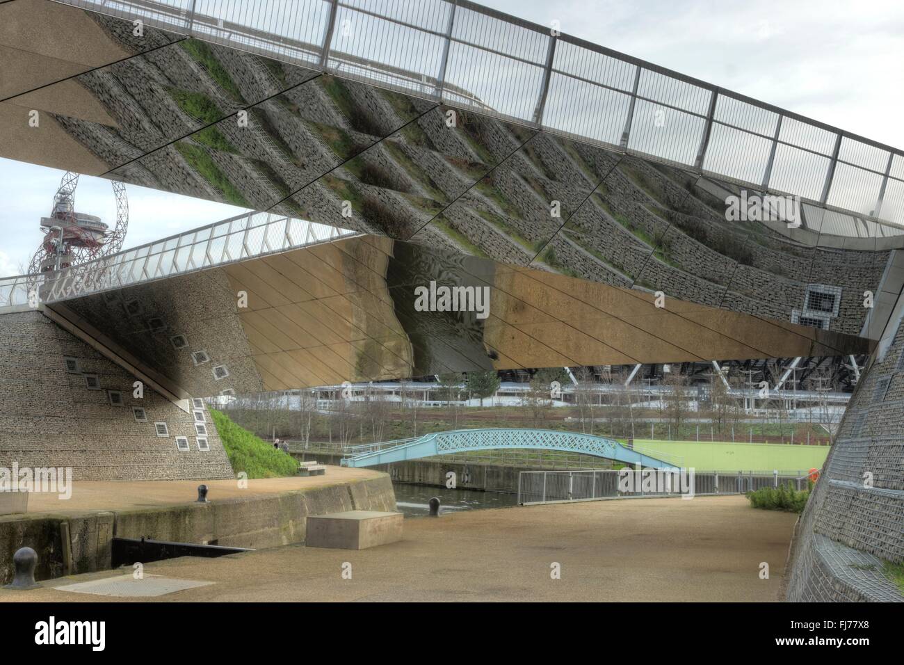 Olympic Park, London Regeneration East London Stockfoto