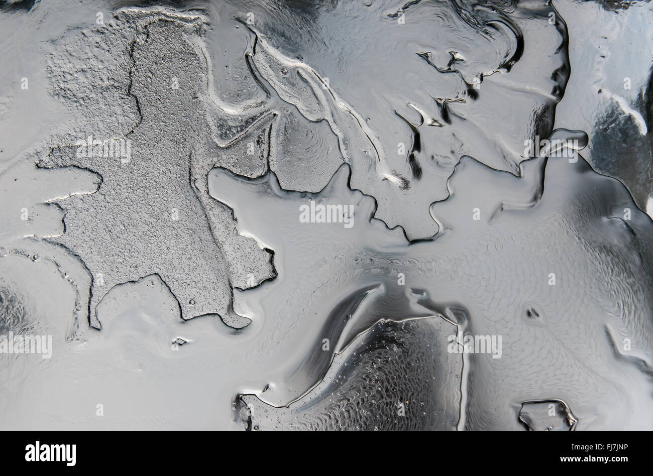 Rohöl Hintergrund texturierte Oberfläche Stockfoto