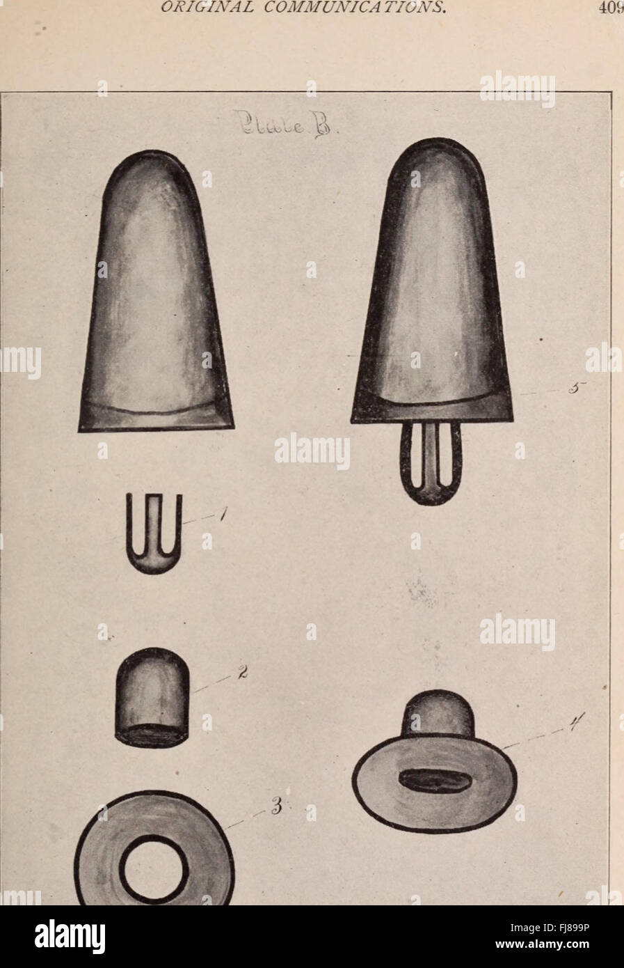 Zahnärztliche Prüfung; zur Weiterentwicklung der Zahnmedizin gewidmet. (1901) Stockfoto