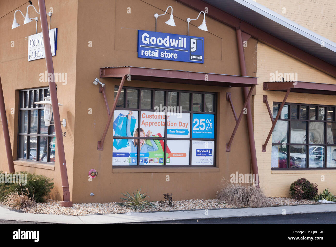 Goodwill-Retail-Store - USA Stockfoto