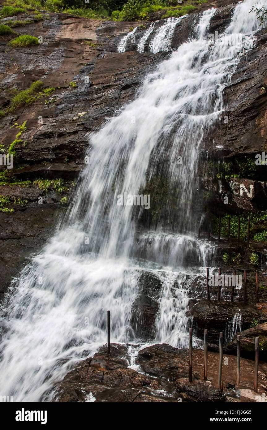 Cheeyappara Wasserfälle, Kerala, Indien, Asien Stockfoto