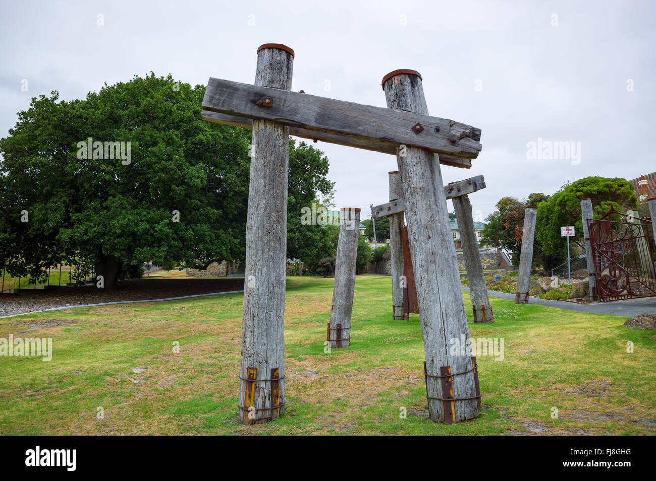 Albany Geschichtspark in Western Australia. Dies sind wichtige lokale Schätze der West Australian Gemeinschaft kostbar. Stockfoto