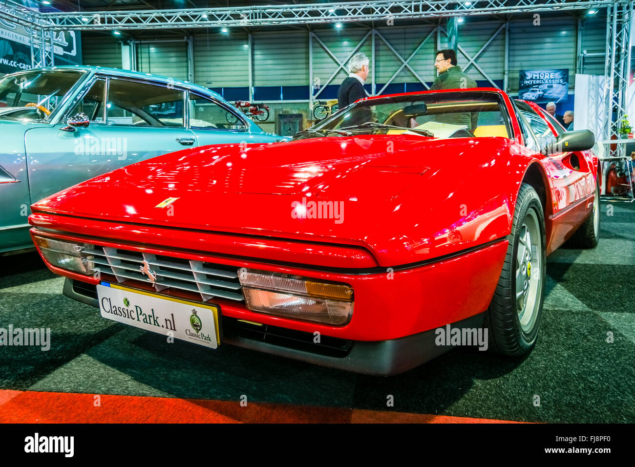 Sportwagen Ferrari 328 GTS (Gran Turismo Spider), 1989. Stockfoto