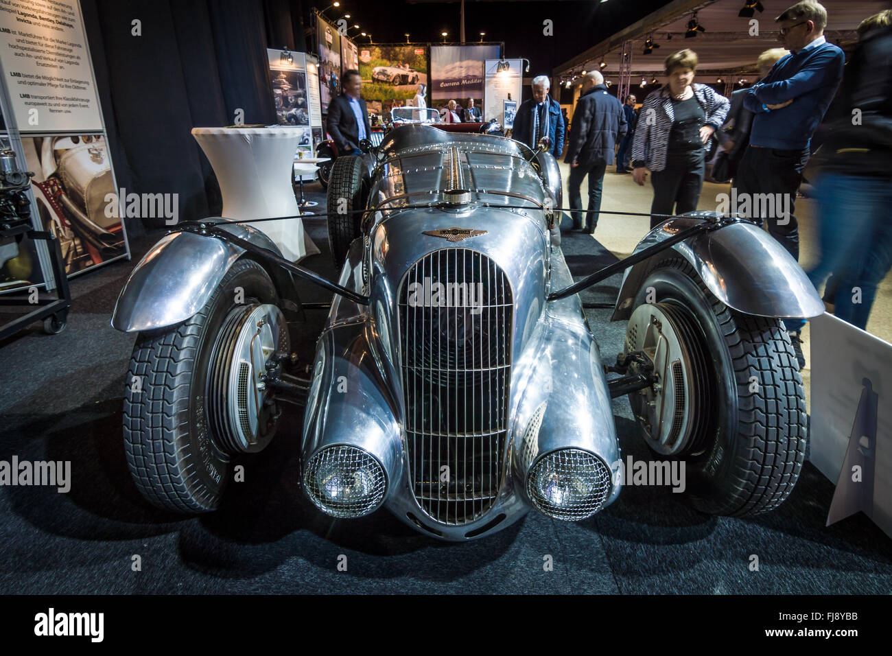 Rennwagen Lagonda 4,5 Liter Fox & Nicholl, 1938. Stockfoto