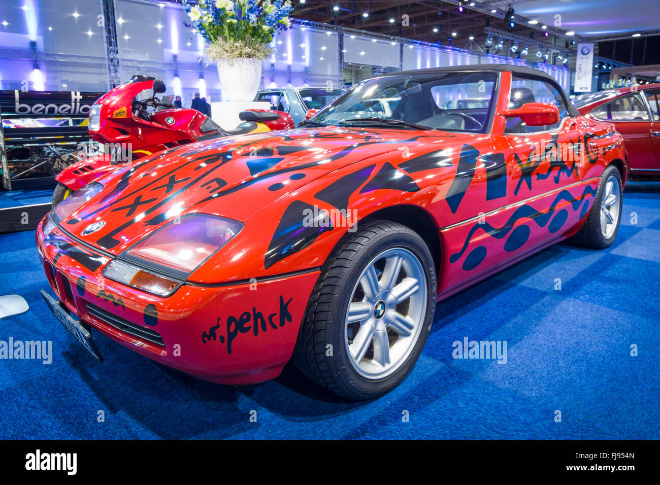 Kompakte Luxus Sportwagen Bmw Z1 1990 Stockfotografie Alamy