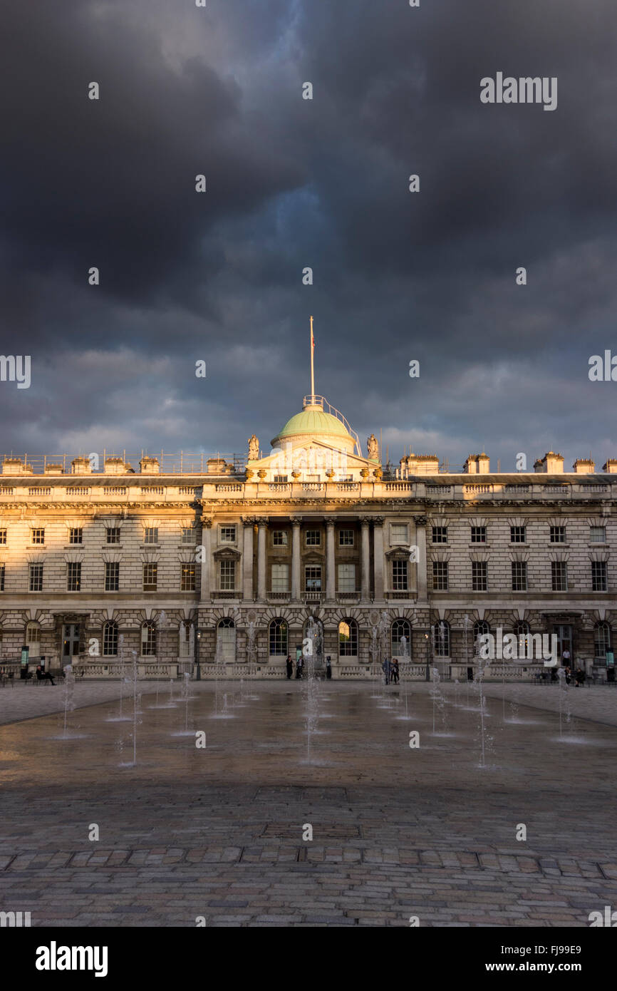 Somerset House, Strand, London, UK Stockfoto