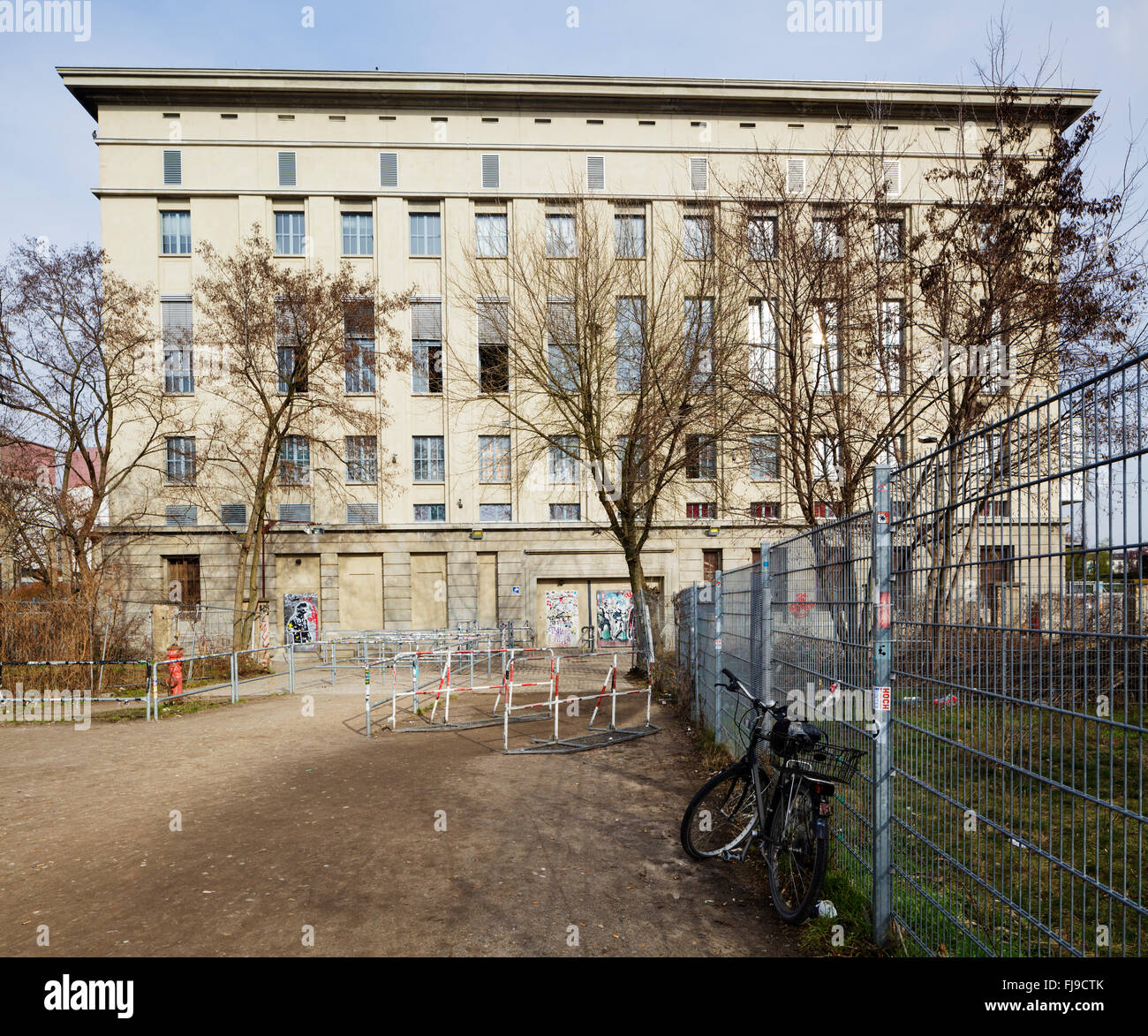 Der Club Berghain, Berlin, Deutschland Stockfoto