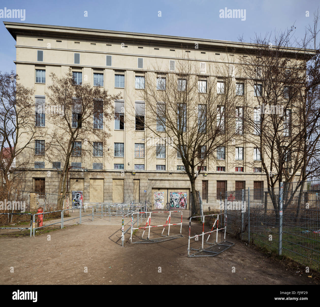 Der Club Berghain, Berlin, Deutschland Stockfoto