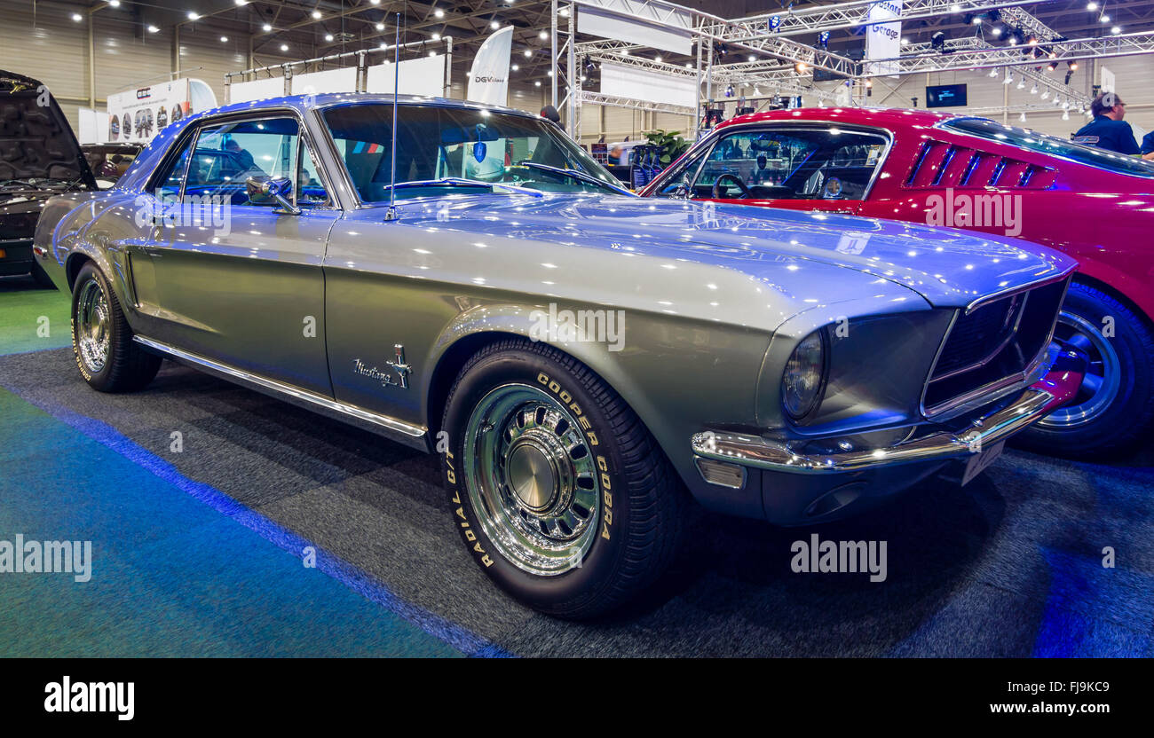 Pony-Car Ford Mustang (erste Generation), 1967. Stockfoto