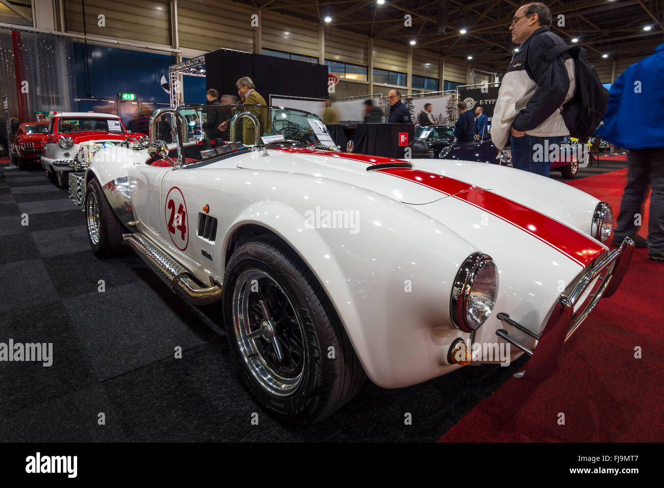 Sport Auto AC Cobra 427 S/C Pilger, 1980. Stockfoto