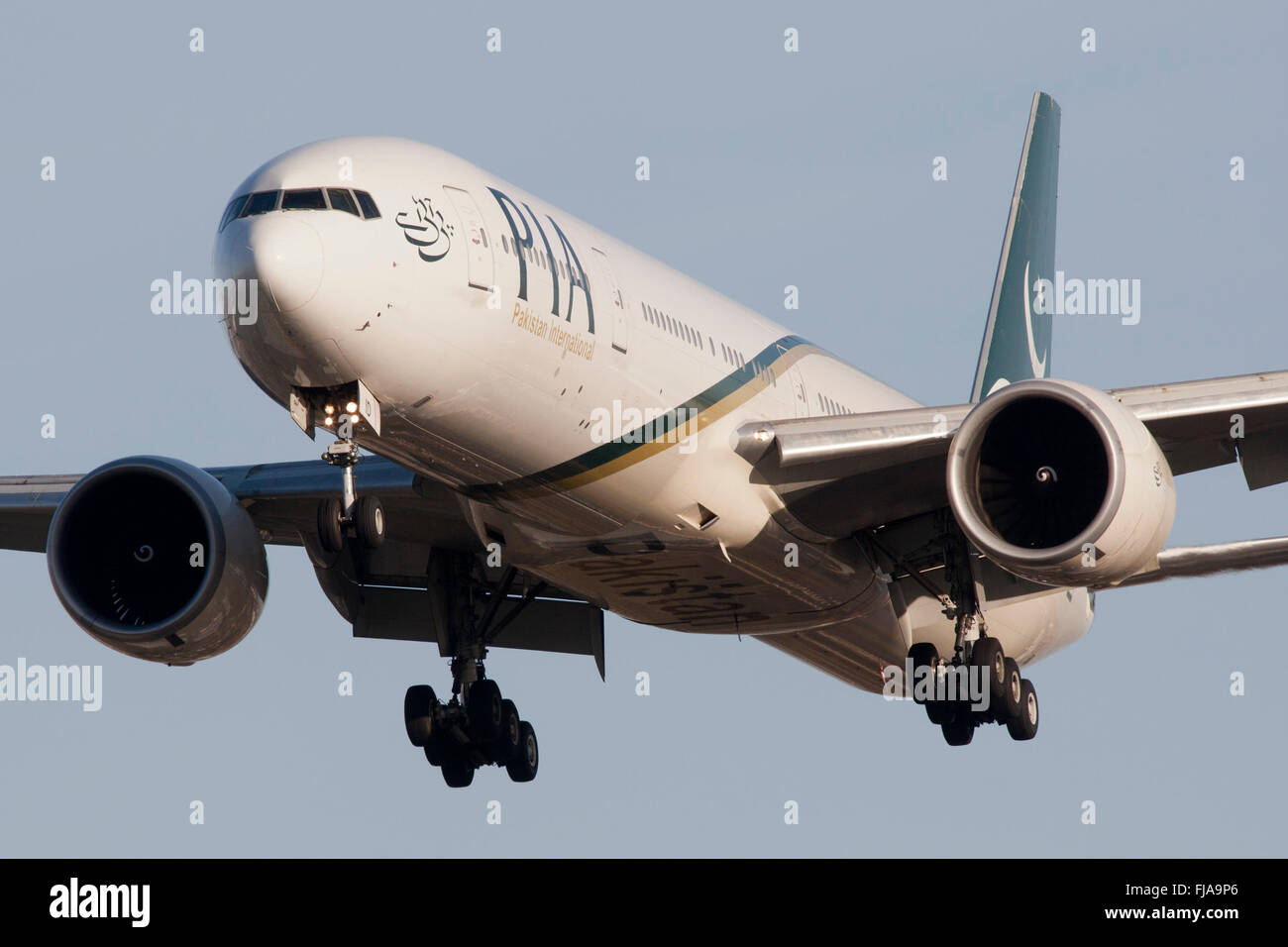 PIA Pakistan International Airlines Boeing 777 Stockfoto