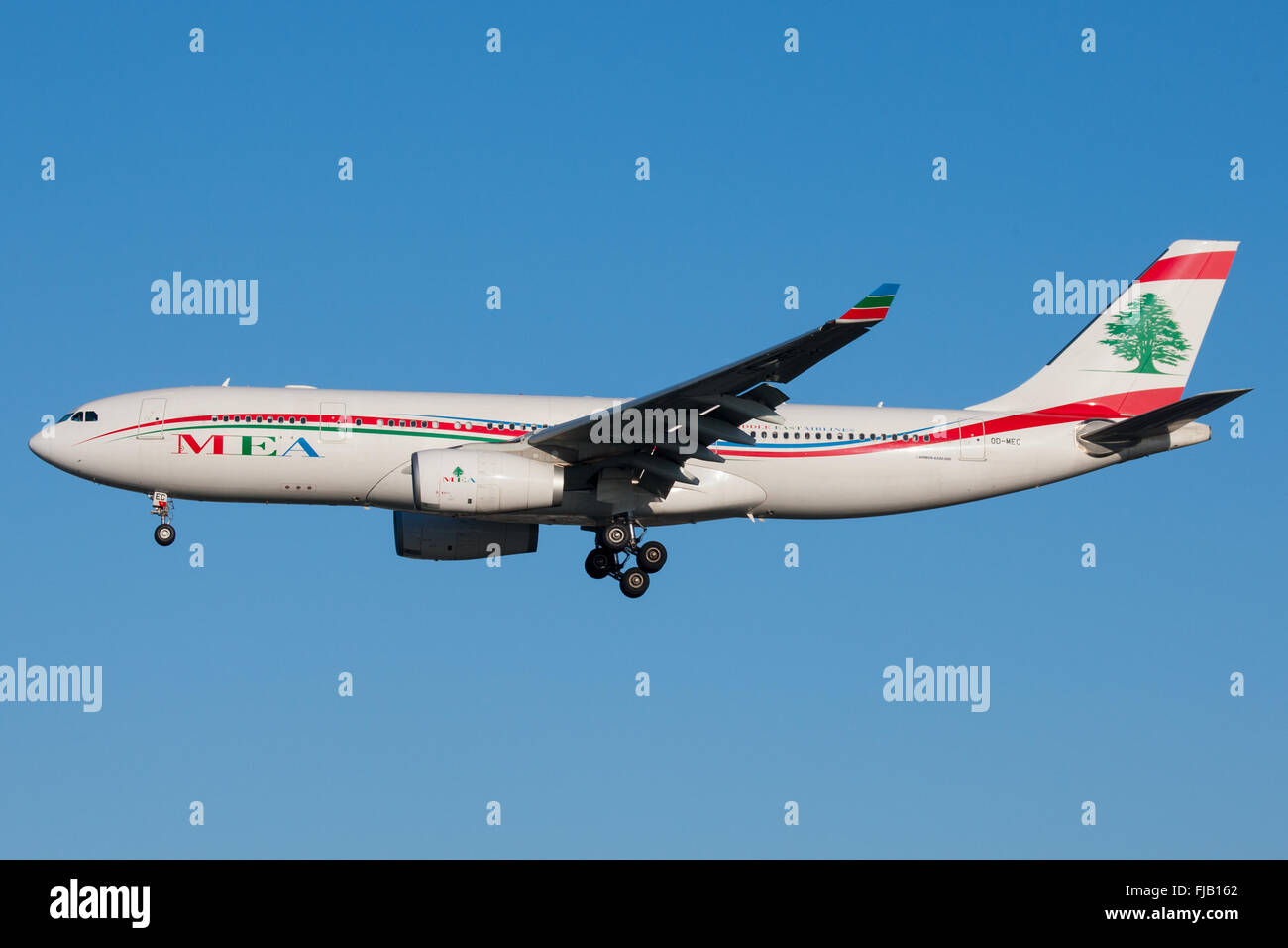 Middle East Airlines Flüge Von Frankfurt Am Main Nach Beirut www.alamy.de