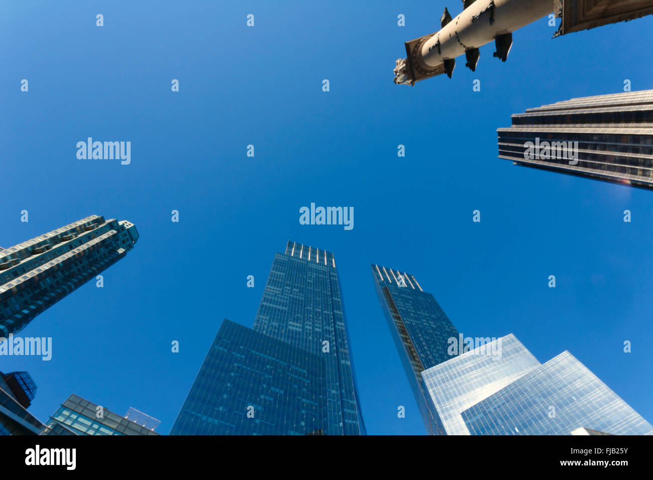 USA, New York, Columbus Circle Stockfoto