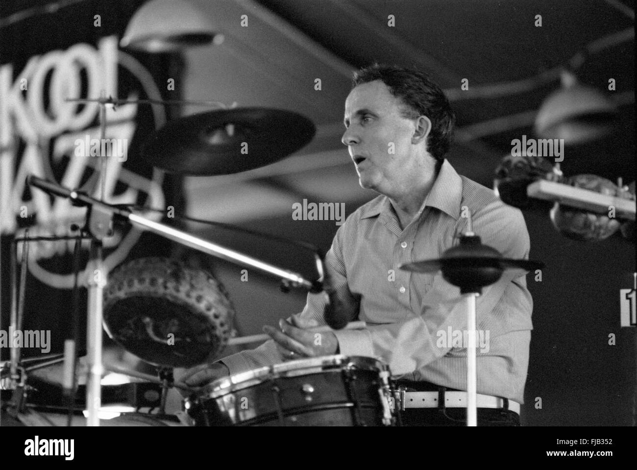 Chuck-Spione auf dem Kool Jazz Festival in Stanhope, New Jersey, Juni 1982. Stockfoto