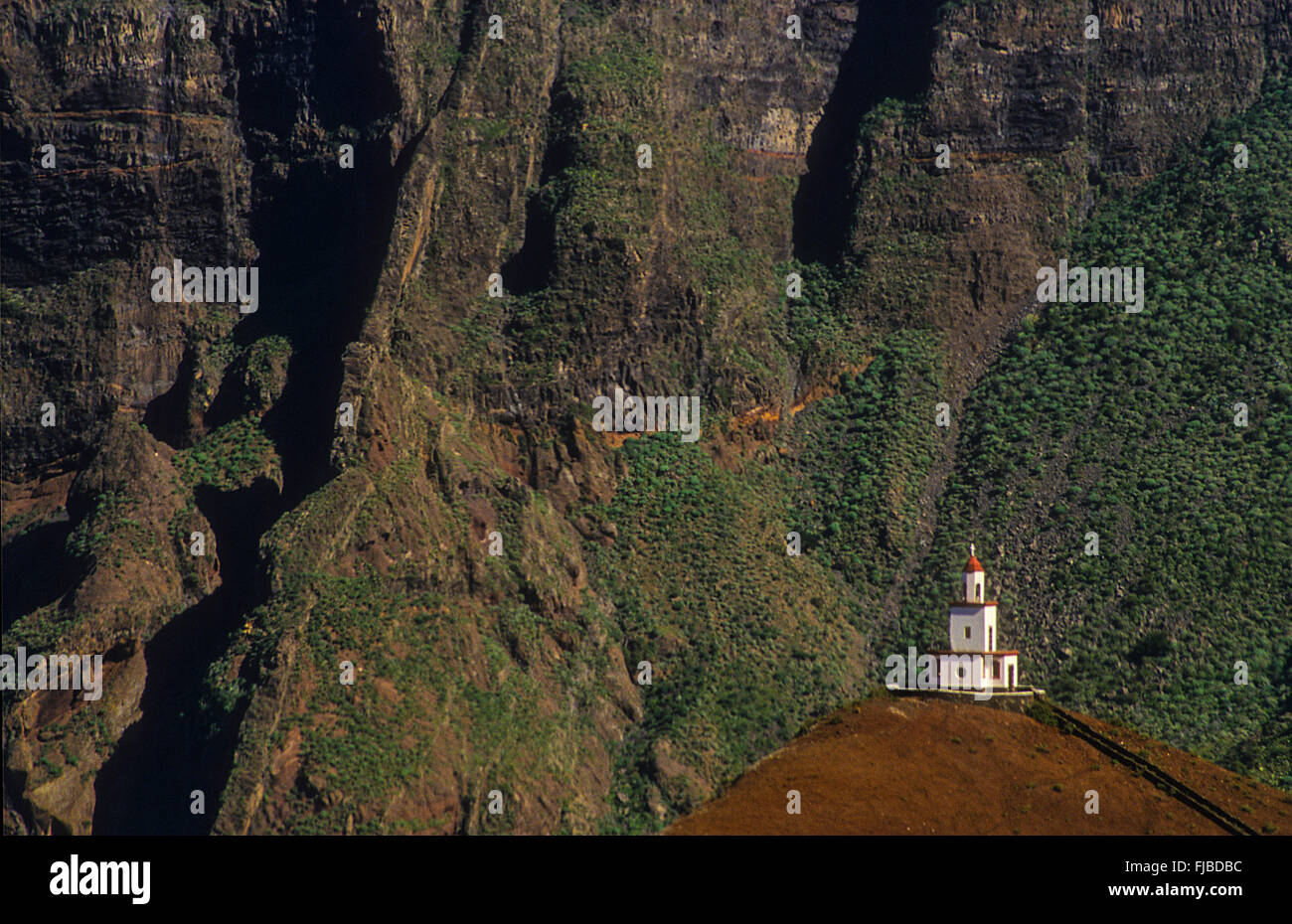 Kirche von Nuestra Señora De La Candelaria, El Hierro, Kanarische Inseln, Spanien, Europa Stockfoto