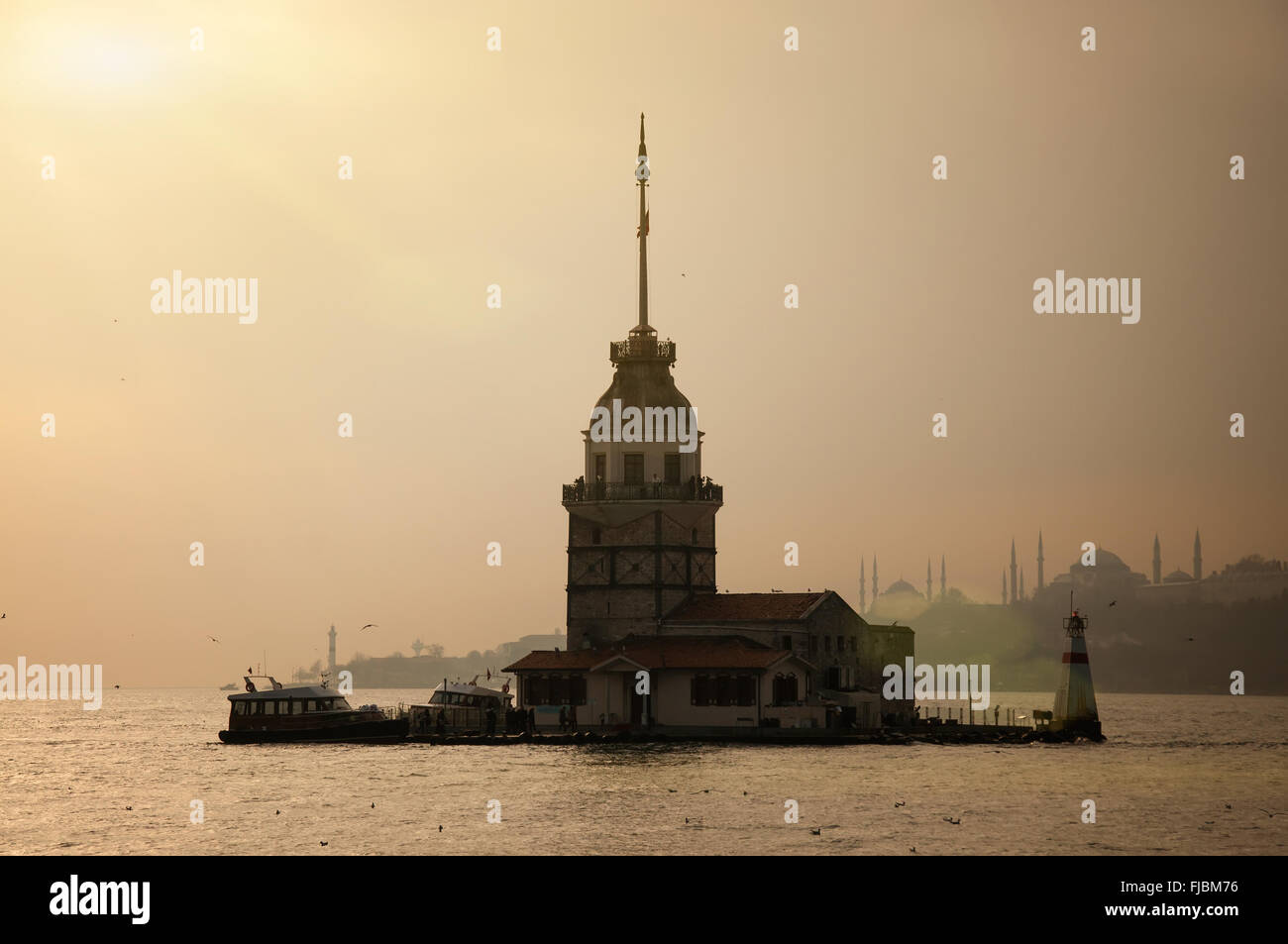 Jungfernturm Stockfoto