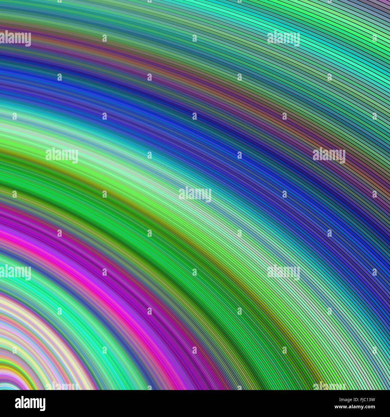 Schnell Farben - abstrakte computergenerierte Kunst Stock Vektor