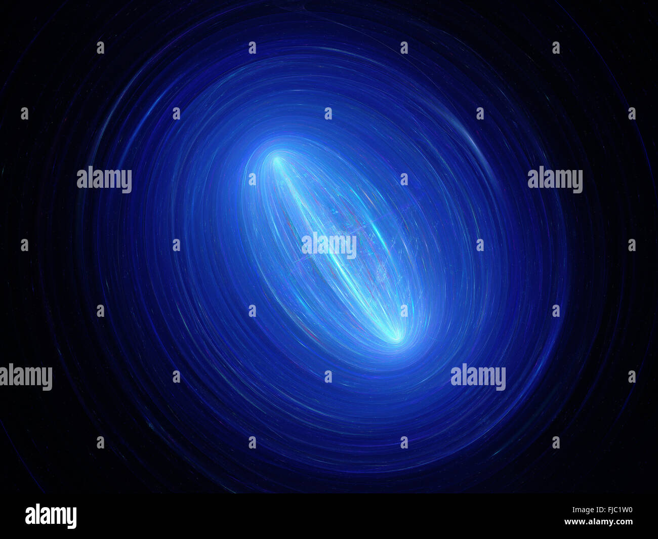 Galaxy Mitose im Raum, Computer generierte abstrakten Hintergrund Stockfoto