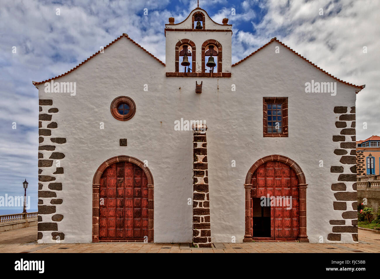 Kirche Santo Domingo La Palma Spanien Stockfoto