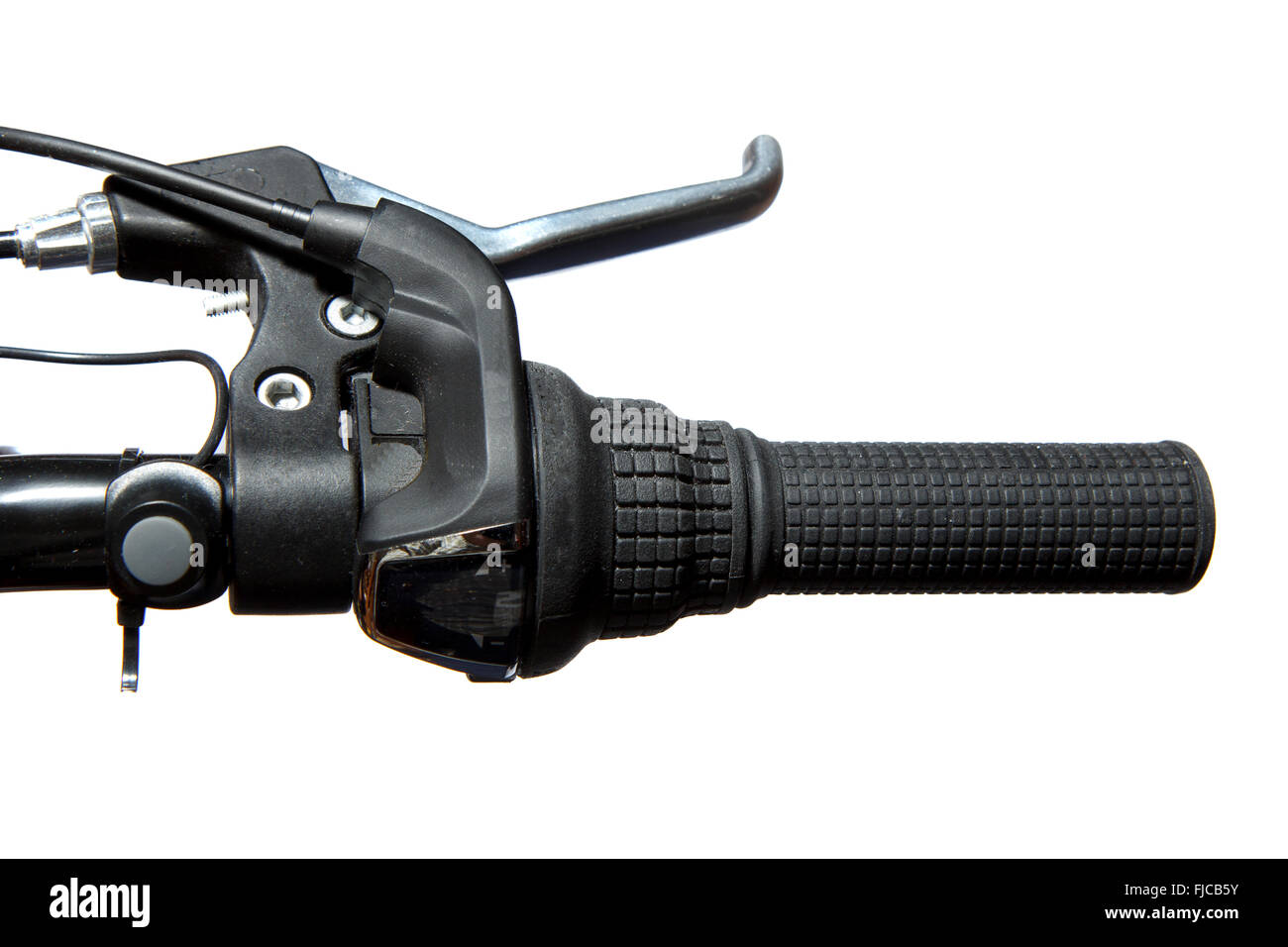 Fahrrad Bremshebel Stockfoto
