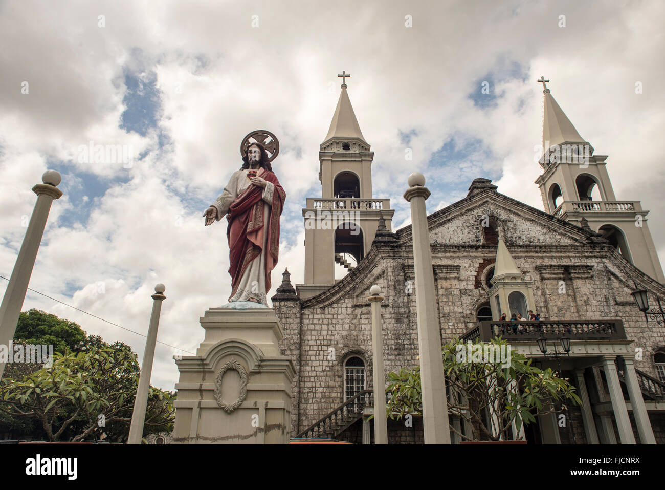 Iloilo, Philippinen - 15. Februar 2016. Jaro evangelische Kirche in Iloilo Philippinen. Stockfoto
