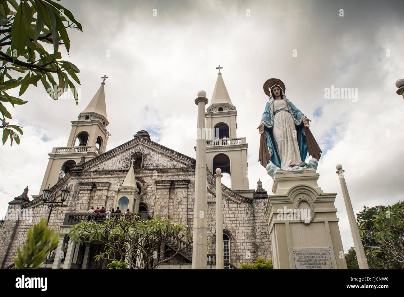 Iloilo, Philippinen - 15. Februar 2016. Jaro evangelische Kirche in Iloilo Philippinen. Stockfoto