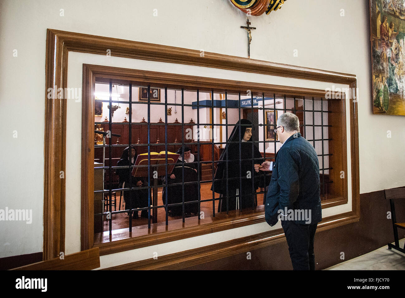 Spanien, Murcia Region, Mula, Kloster, Klausurschwestern Stockfoto