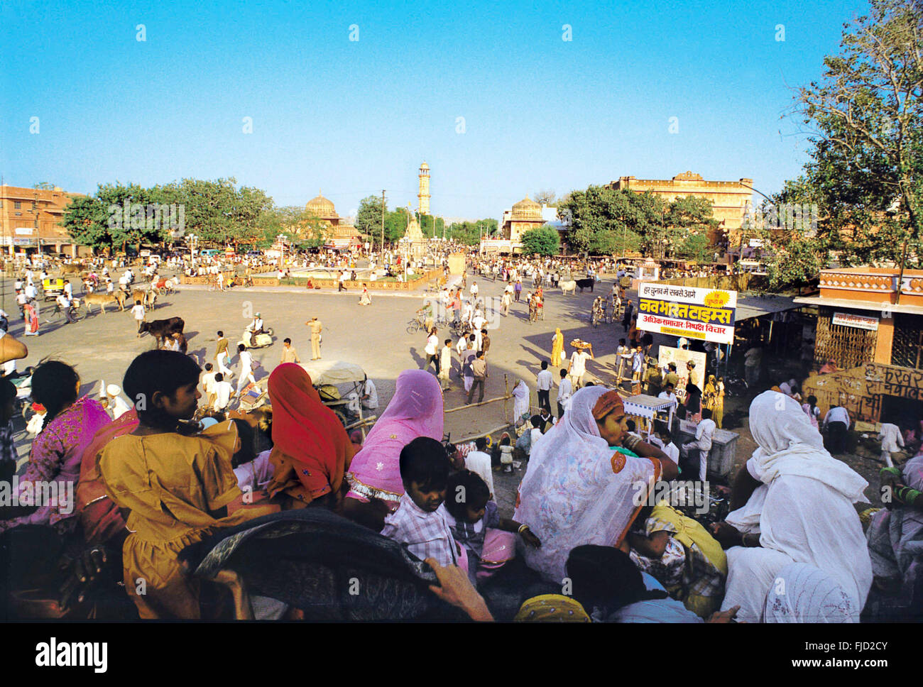 Straßenszenen, Jaipur, Rajasthan, Indien, Asien Stockfoto