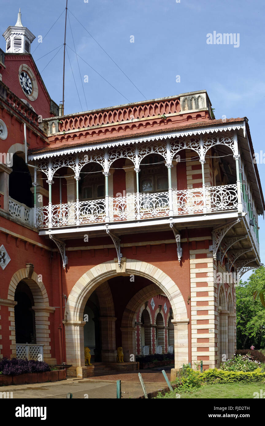 Karnatak Arts College, Karnataka Arts College, dharwad, Karnataka, indien, asien Stockfoto