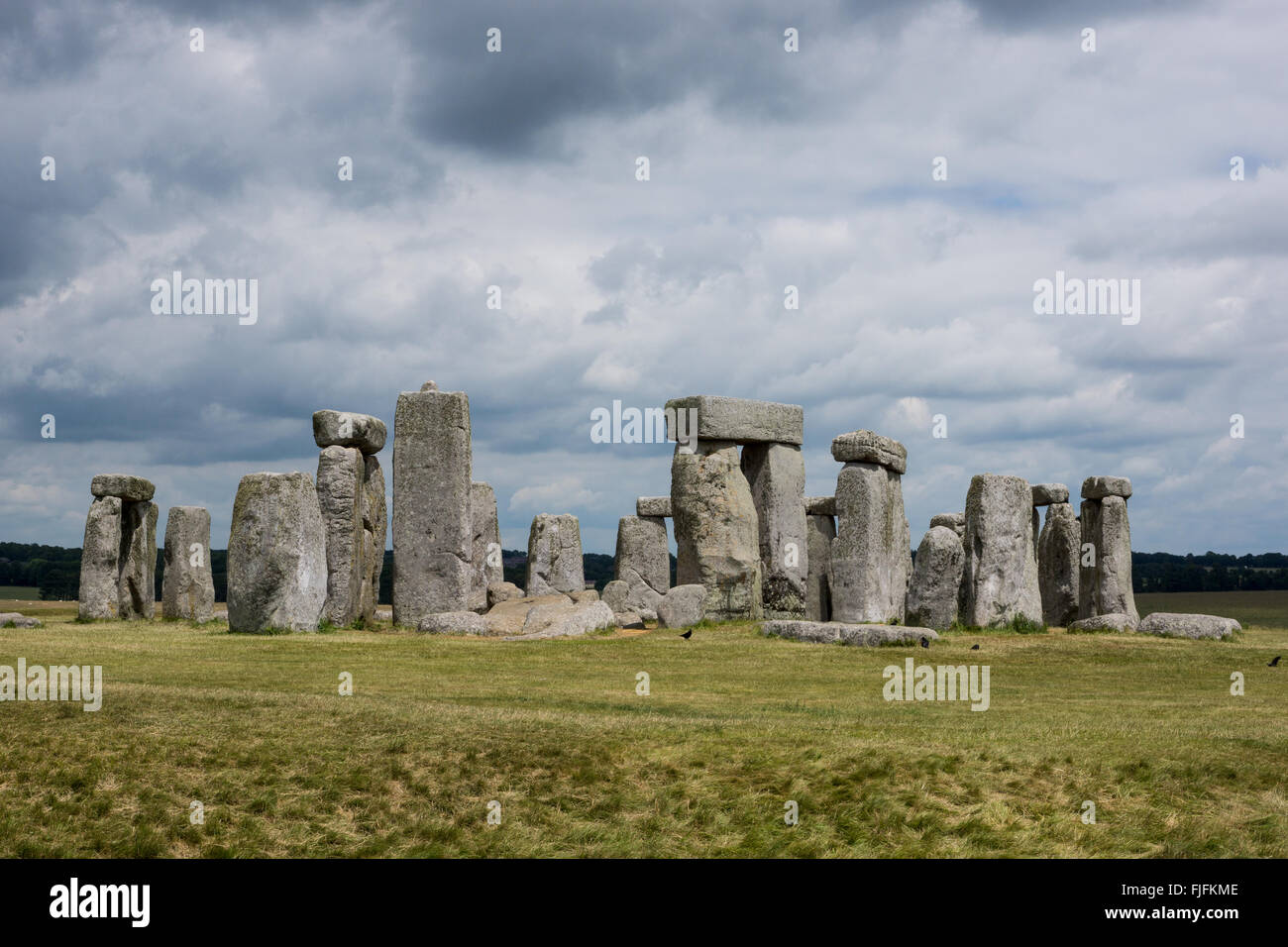 Stonehenge, Wiltshire, England, Vereinigtes Königreich Stockfoto