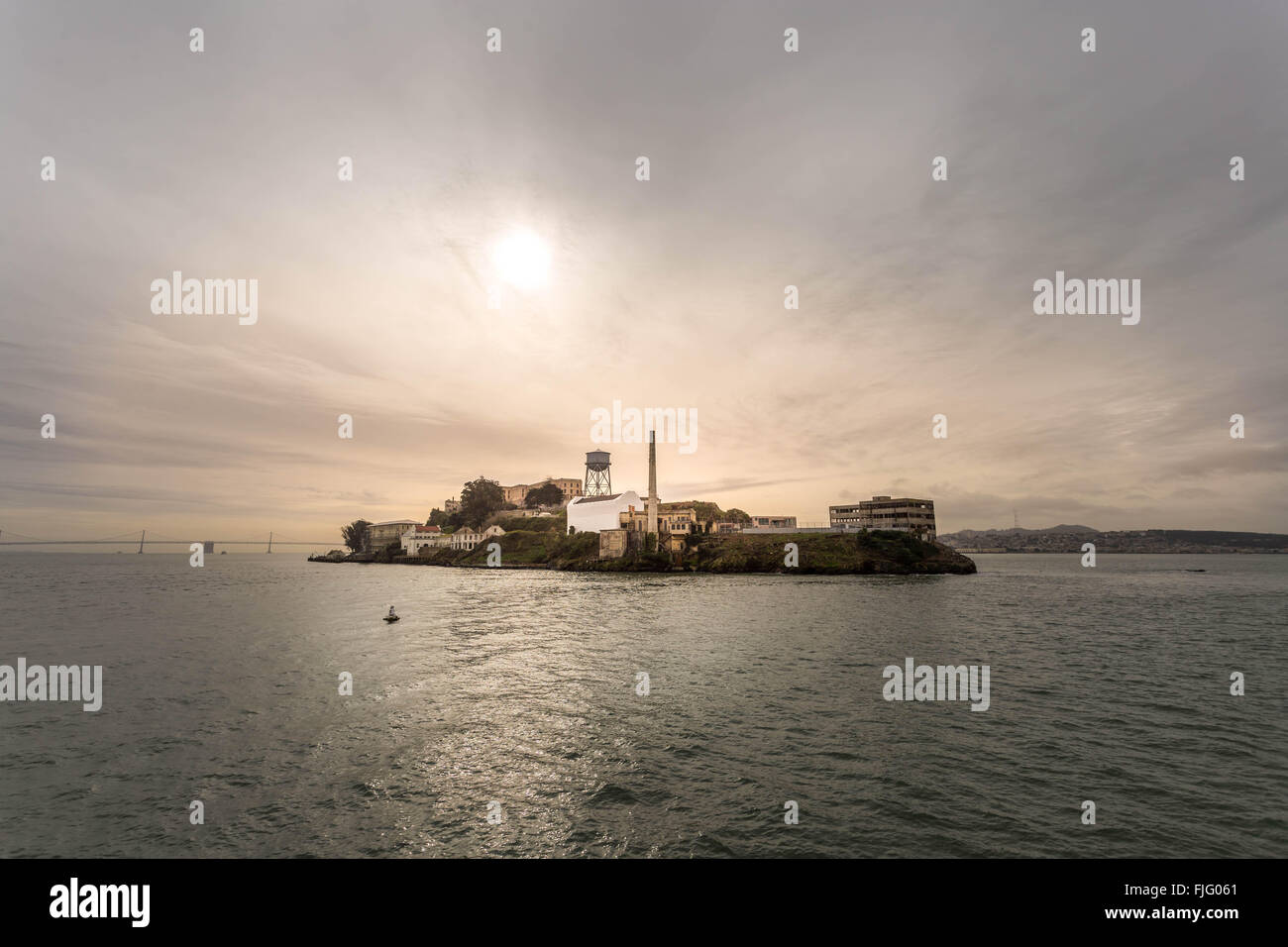 Alcatraz-California Stockfoto