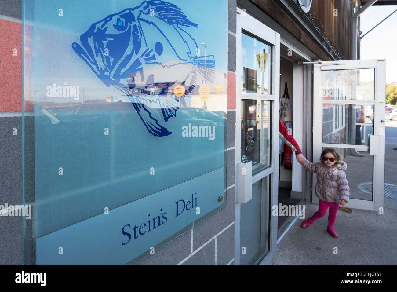 Rick Stein Deli in Padstow, Cornwall, UK. Stockfoto