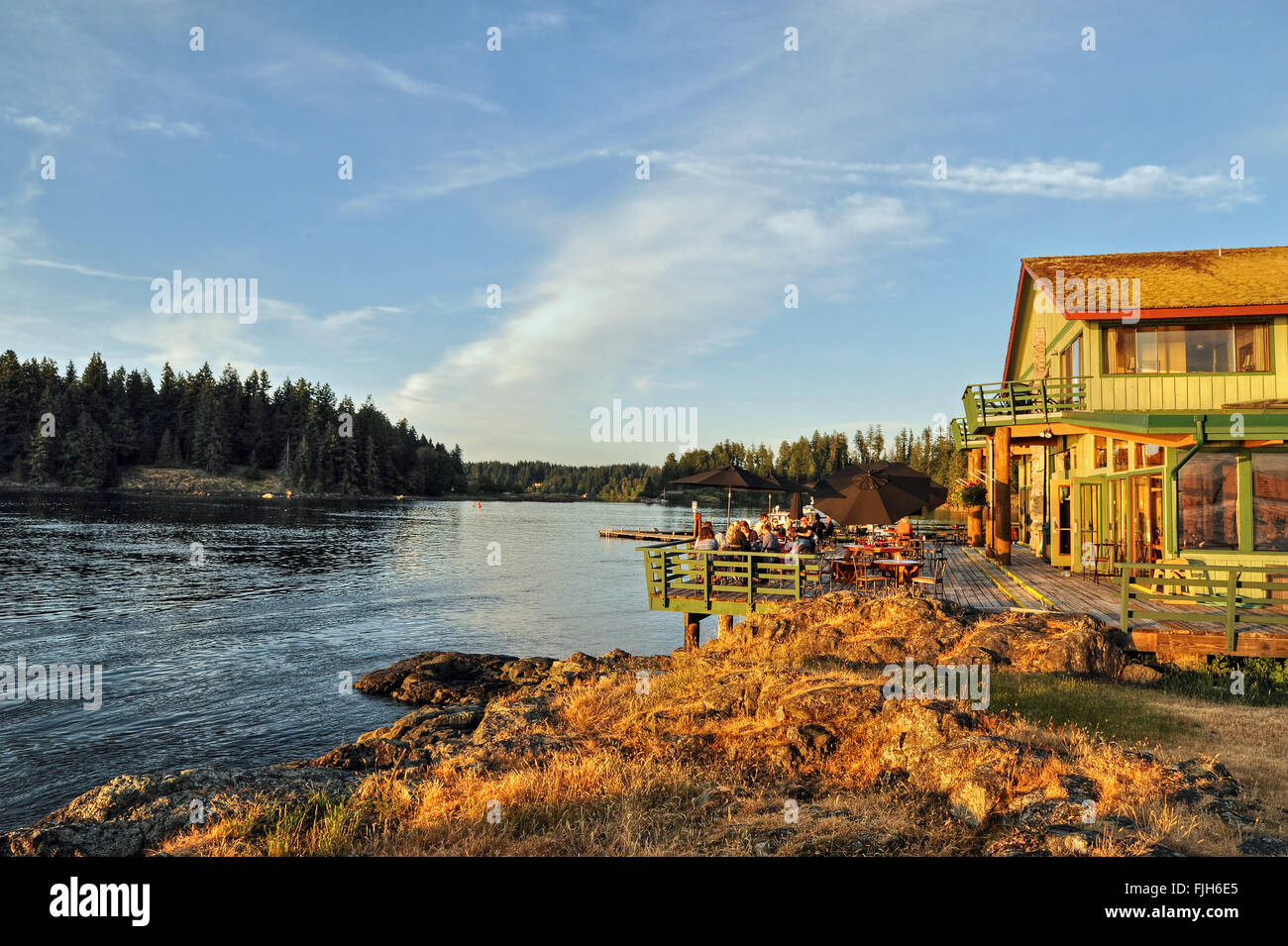 April Point Campbell River Vancouver Island British Columbia Kanada Stockfotografie Alamy