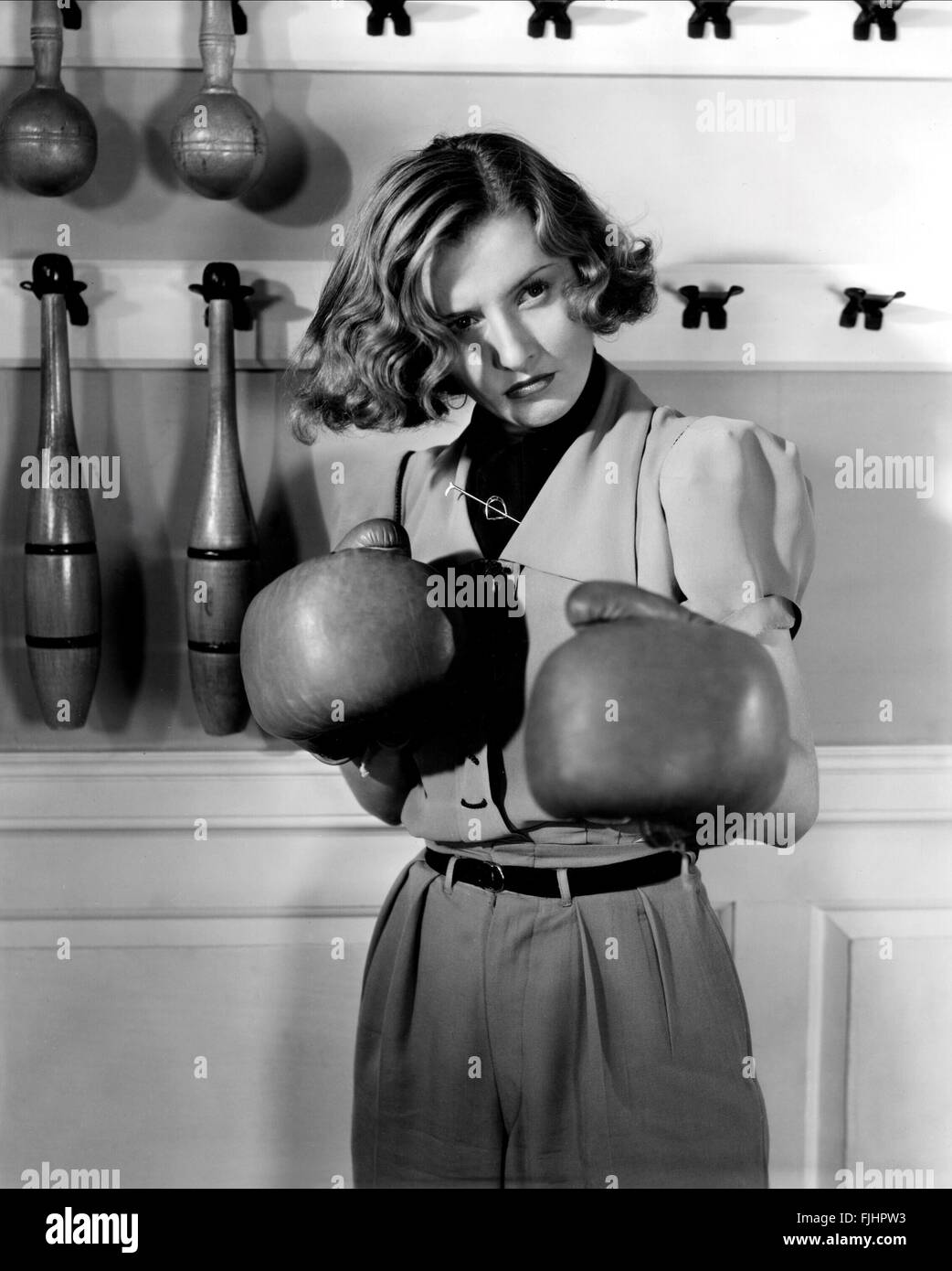 BARBARA STANWYCK FRÜHSTÜCK FÜR ZWEI PERSONEN (1937) Stockfoto