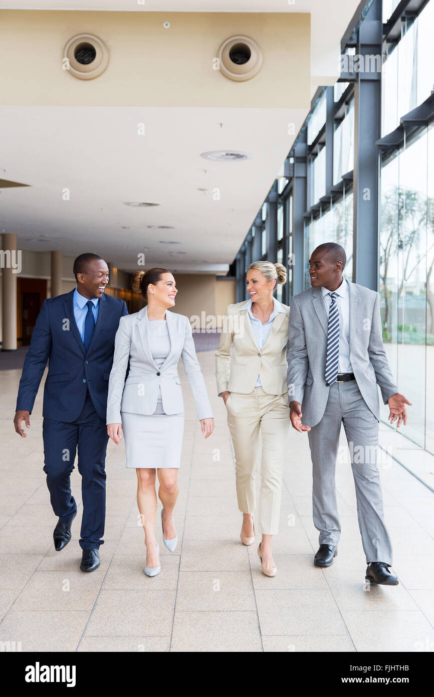 erfolgreiche Business-Team im Büro Stockfoto