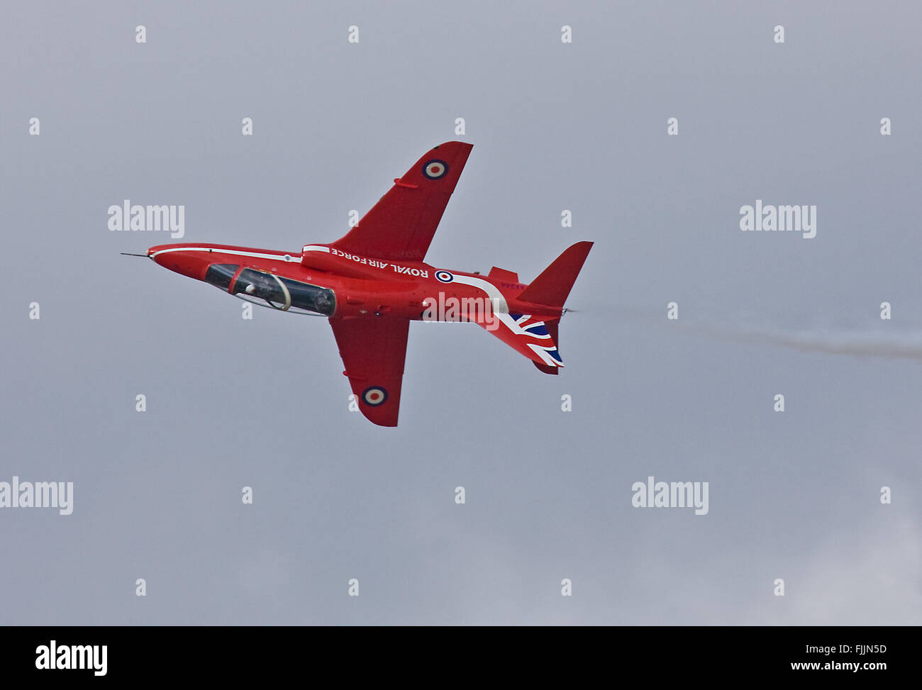 Rollen in den Himmel Stockfoto