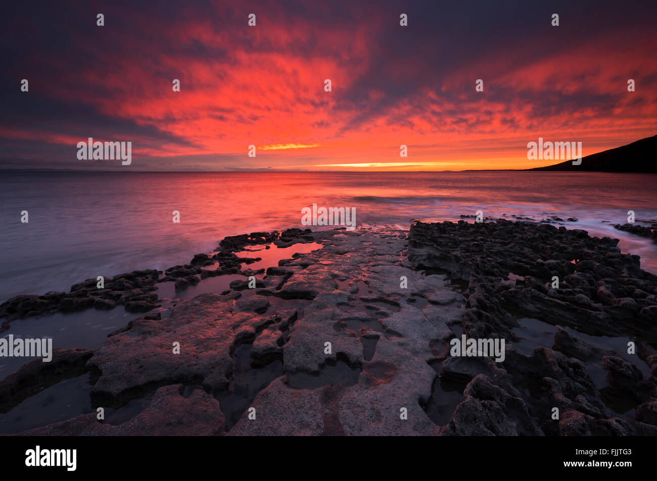 Dunraven Bay, South Glamorgan, Wales Stockfoto