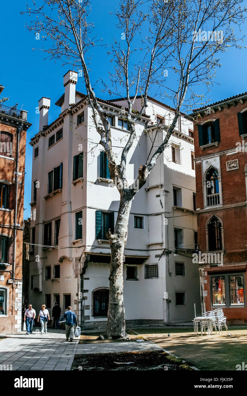 Campo Santa Margherita, Dorsoduro, Venedig, Italien Stockfoto